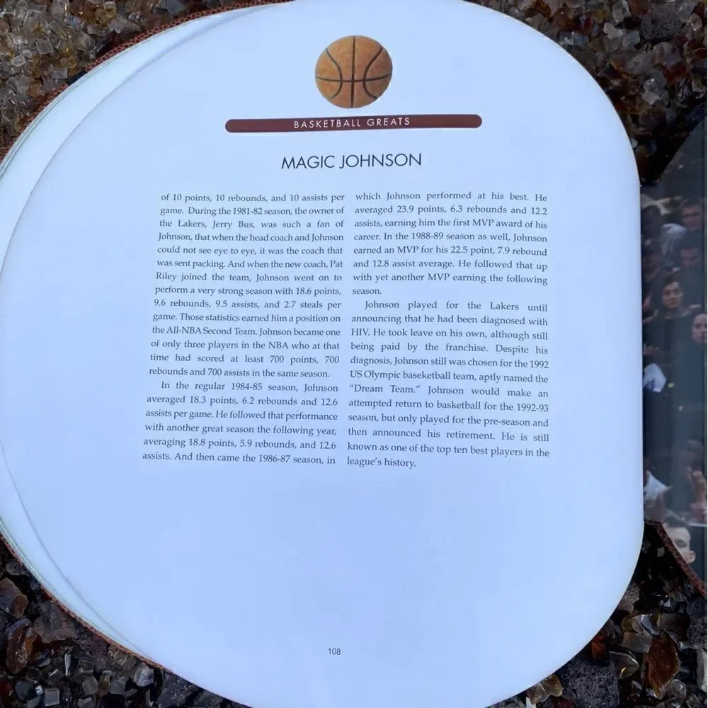 Basketball Hardcover Book by Christopher Kubala. EUC! Retail $60